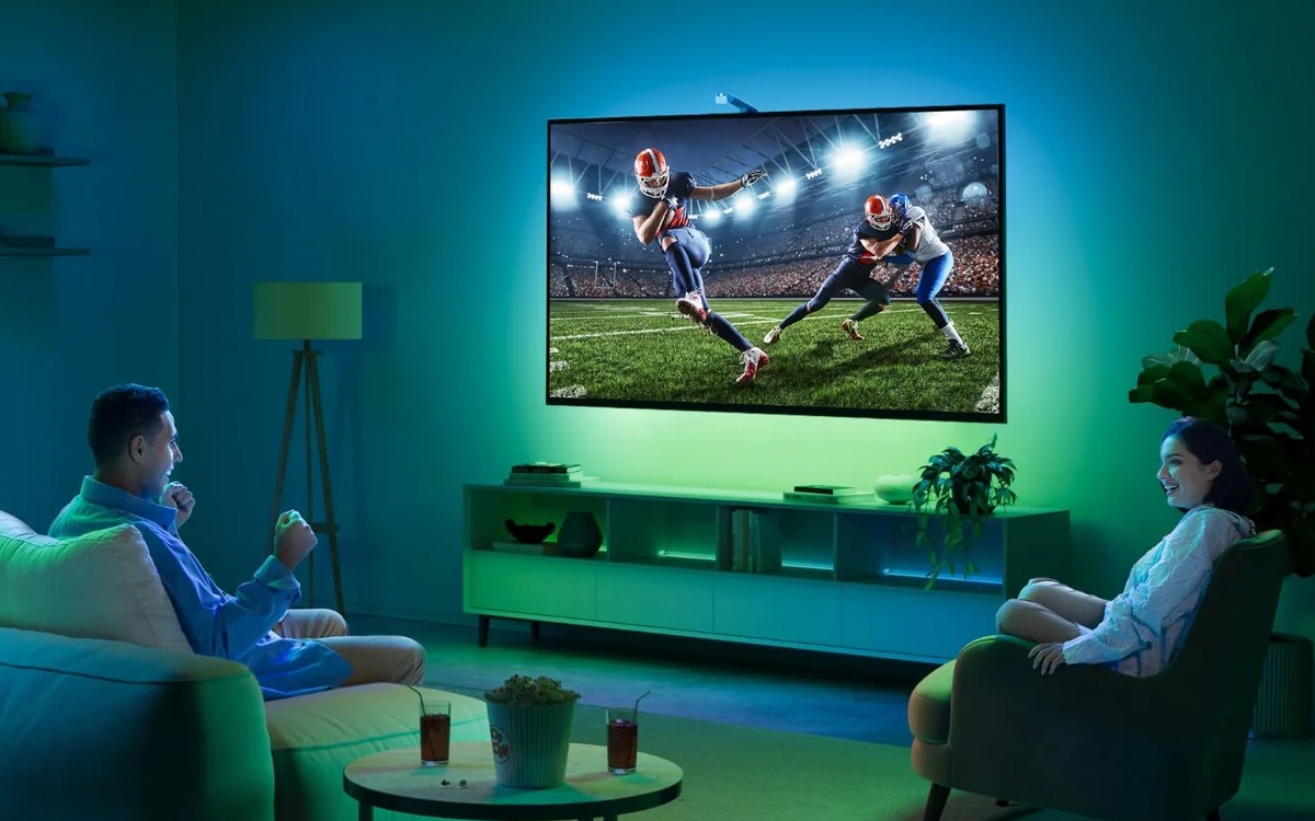 Govee Smart LED TV Backlight Strip with Bluetooth, Wi-Fi, and DreamView Sync Capability