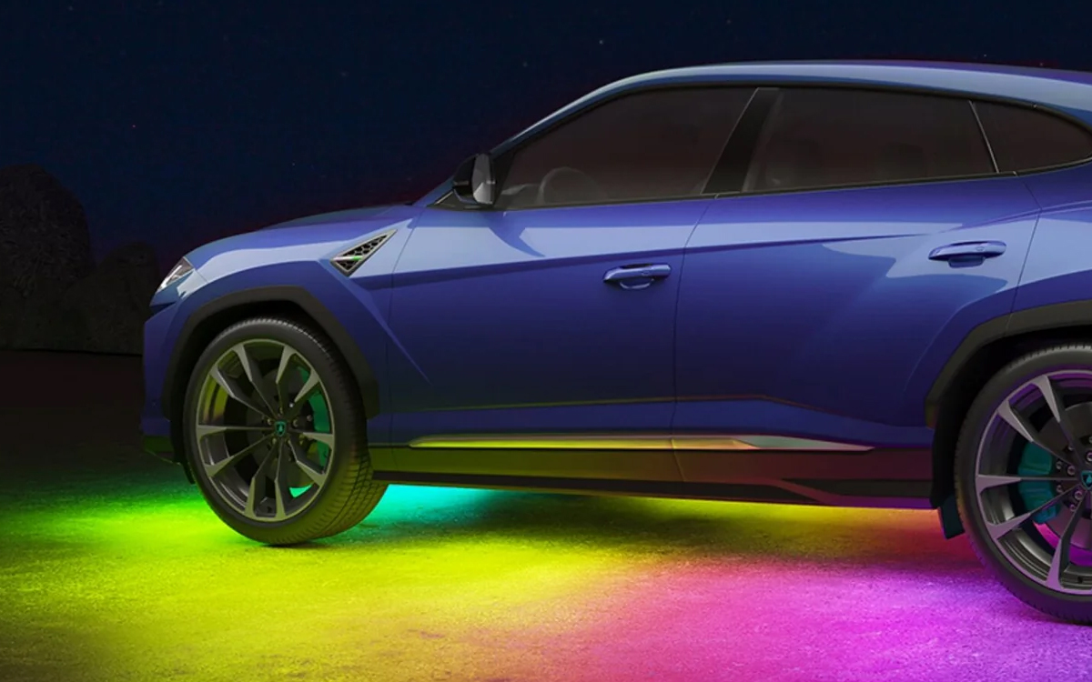 Govee Smart RGBIC Car LED Underglow Strip Light for Vehicle Customization and Aesthetic Styling