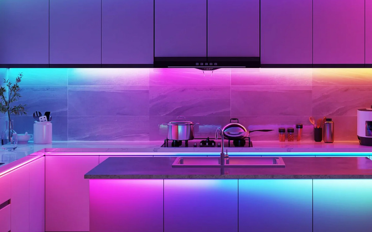 Govee Smart RGBIC LED Strip Light with Diffuser Cover