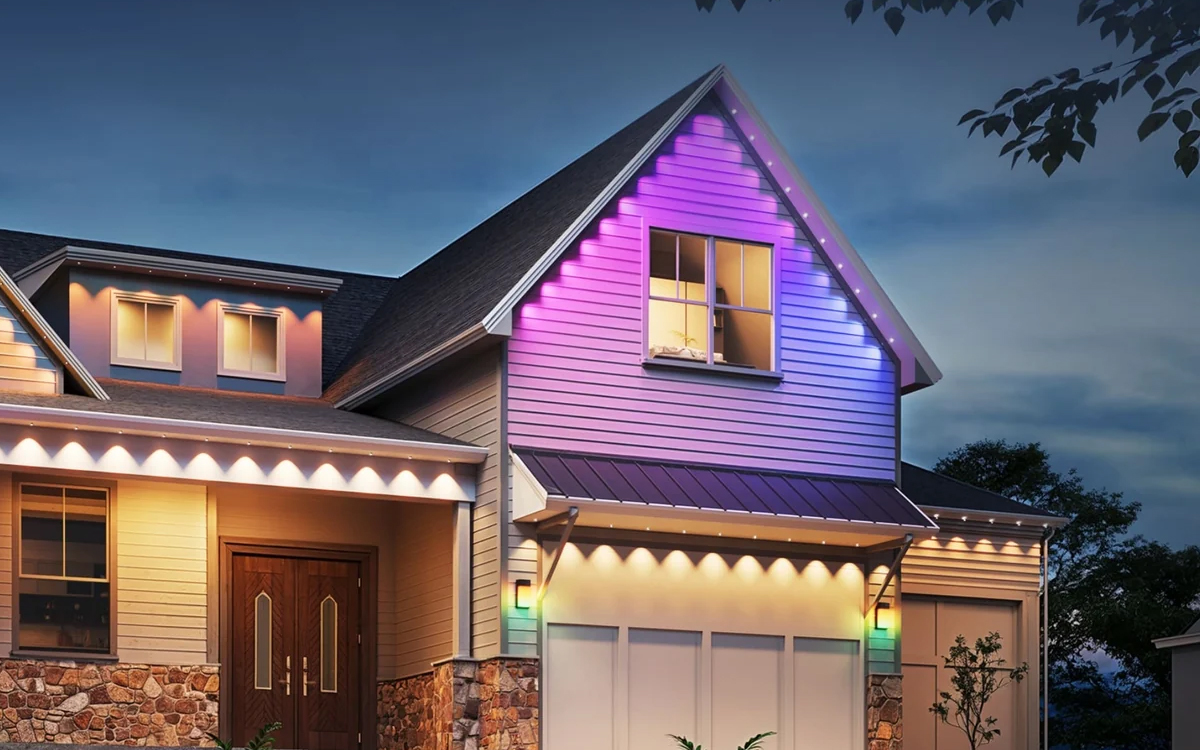 Govee Smart RGBICW Outdoor Soffit Lights for Christmas, Halloween, and Seasonal Lighting