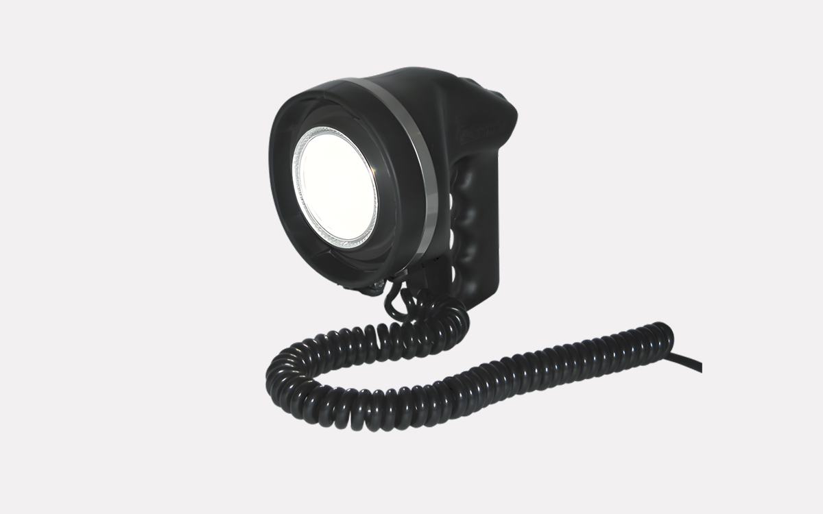 Handheld LED Searchlight with International Wheelmark for Maritime Safety Compliance