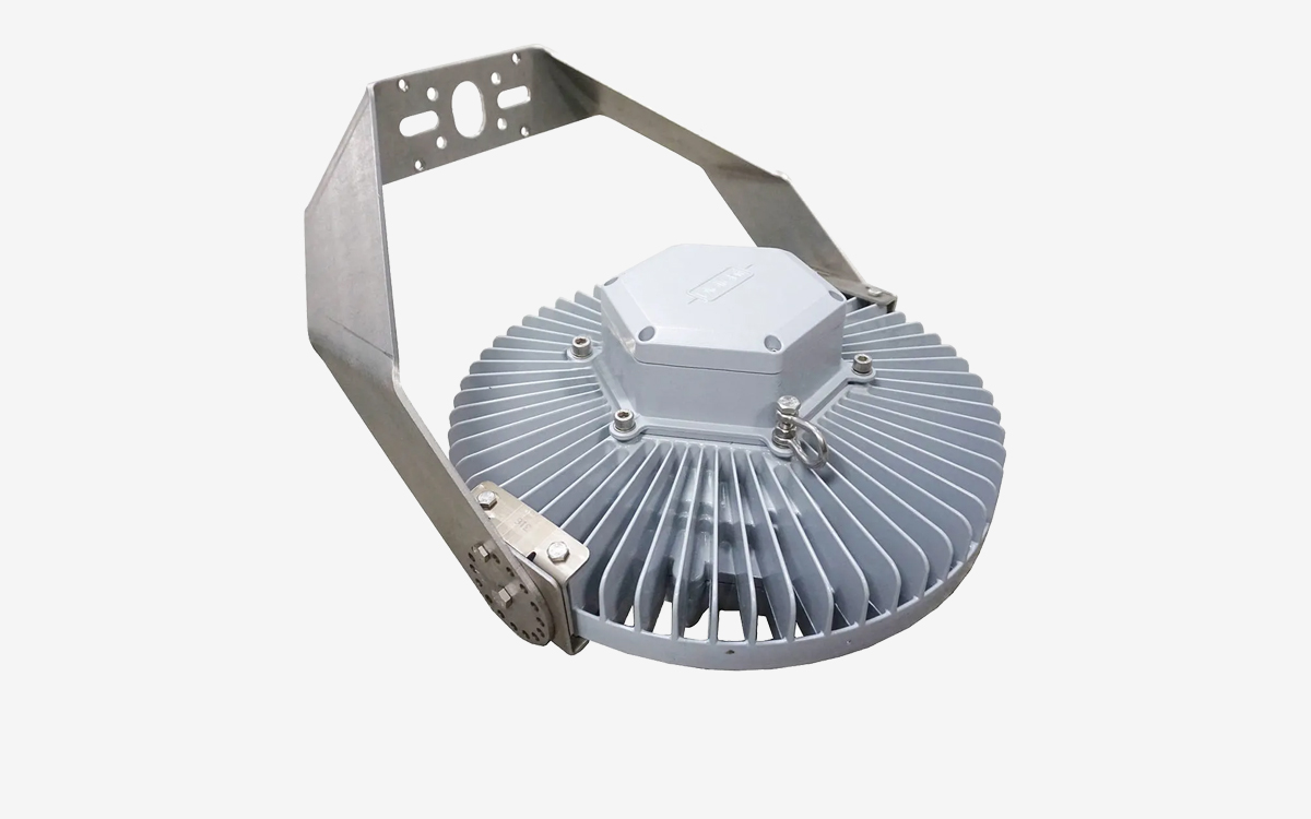 Hazardous Location LED Floodlight with IECEx/ATEX Zone 1 & 2 Certification for Industrial Outdoor Lighting