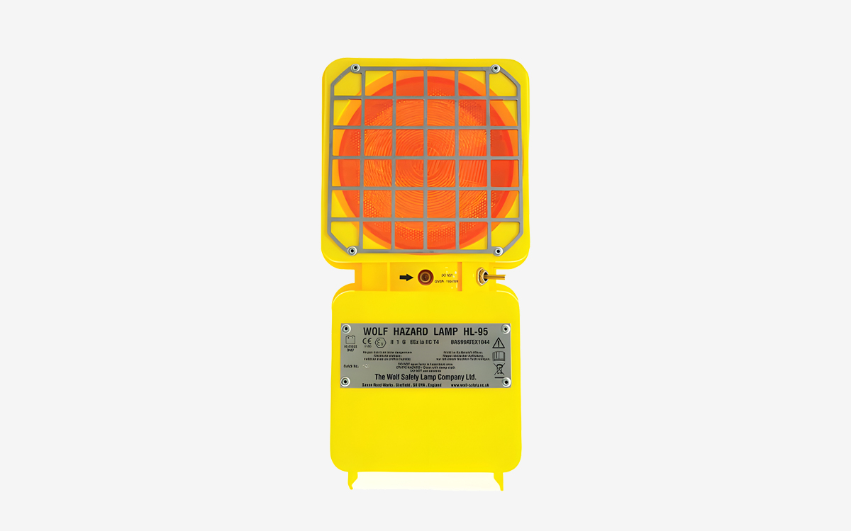 Hazardous Location LED Warning Light with Intrinsically Safe ATEX Zone 0 Classification