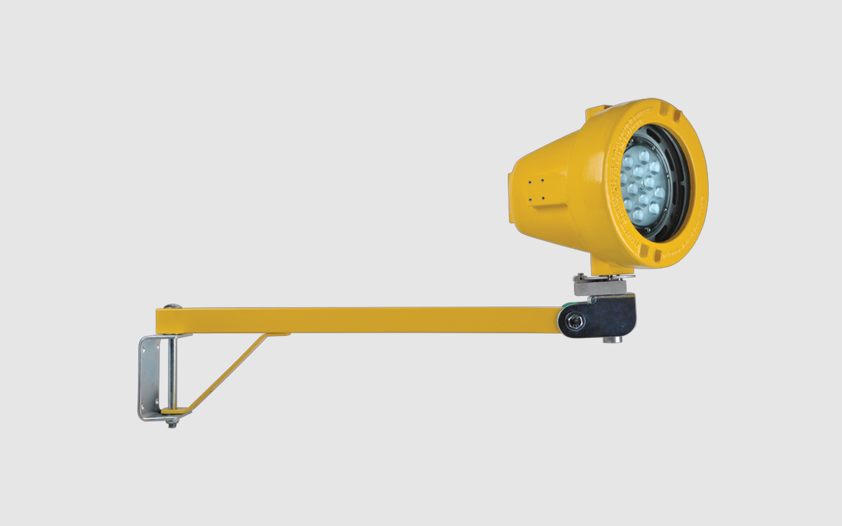 Hazardous Location Loading Dock Light for Chemical Plants, Refineries, and Marine Applications