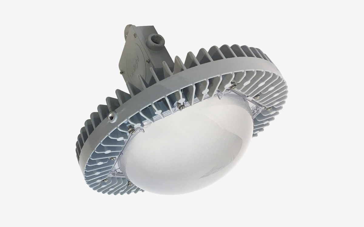 Hazardous Location Low Bay LED Lights with UL844 CID2, CIID1, and CIID2 Certifications