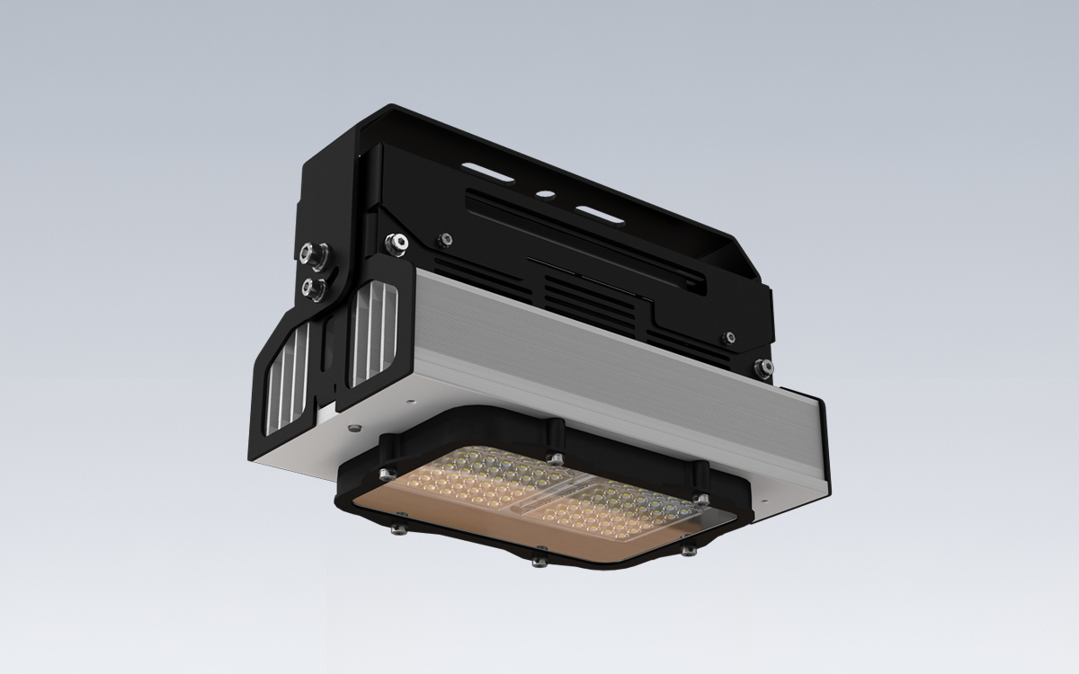 Heavy-Duty LED Flood Light for Maritime Cranes and Outdoor Industrial Areas in Coastal and Offshore Installations