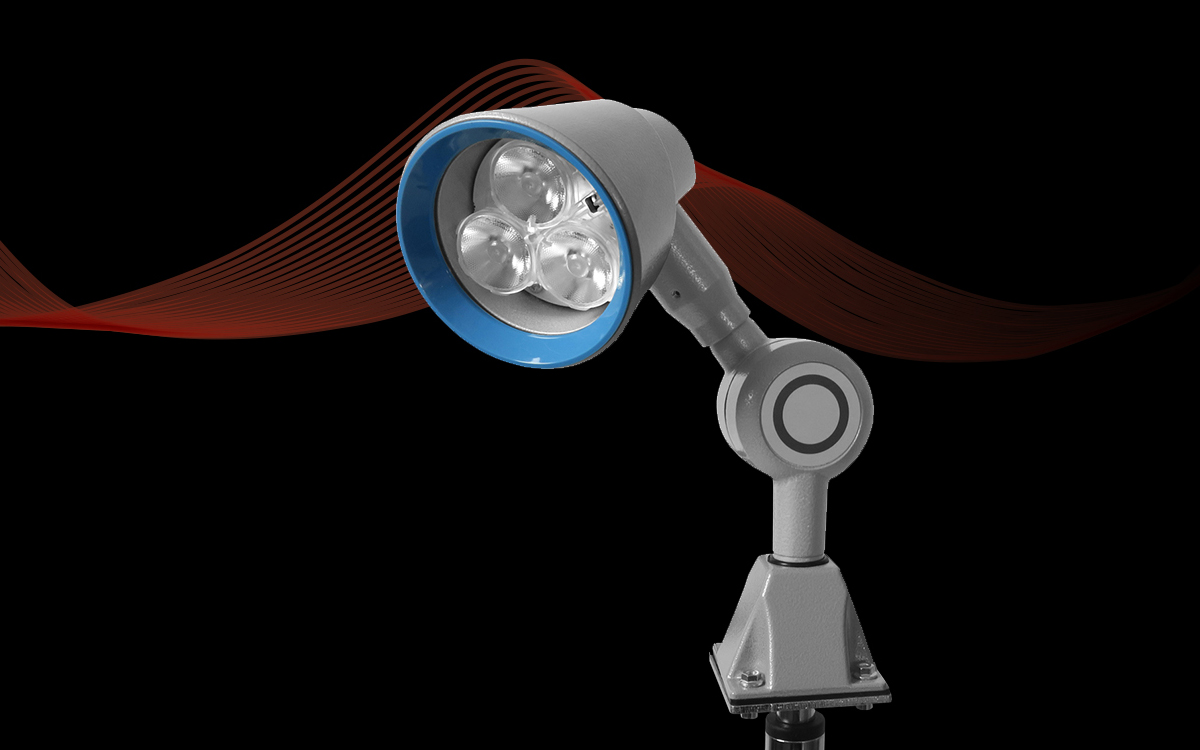 Heavy-Duty LED Industrial Desk Lamp for Mechanical, Metalworking, and CNC Tasks