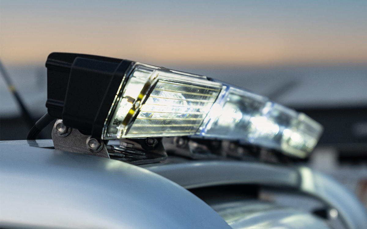 High Beam LED Auxiliary Light Bar for Trucks, Buses, and Specialty Vehicles