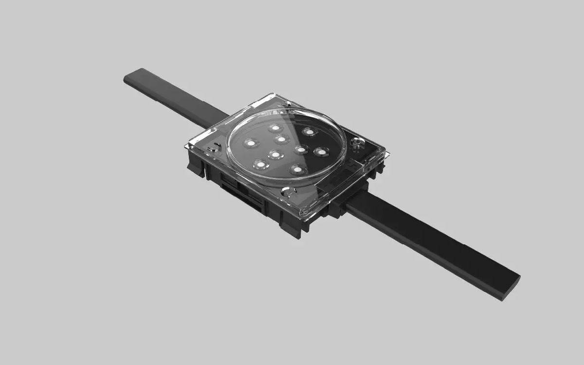 High Brightness Outdoor Direct View LED Pixel Lighting Node with Clip-On Connection