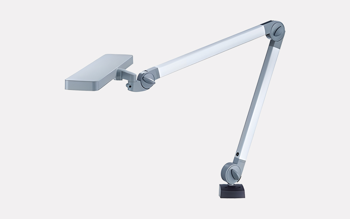 High CRI Adjustable LED Task Light for Microscope Work, Inspection, Assembly, and Analysis