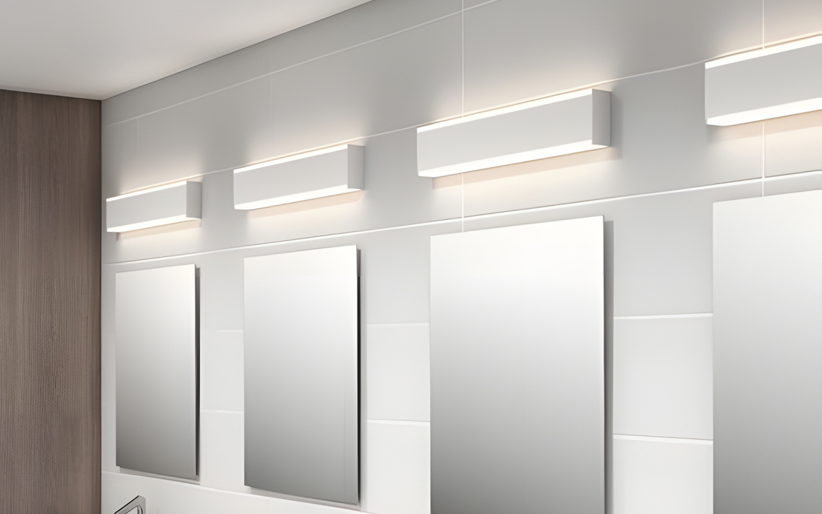 High-CRI LED Vanity Light for Bathrooms, Healthcare Facilities, Commercial Offices, and Hospitality Spaces