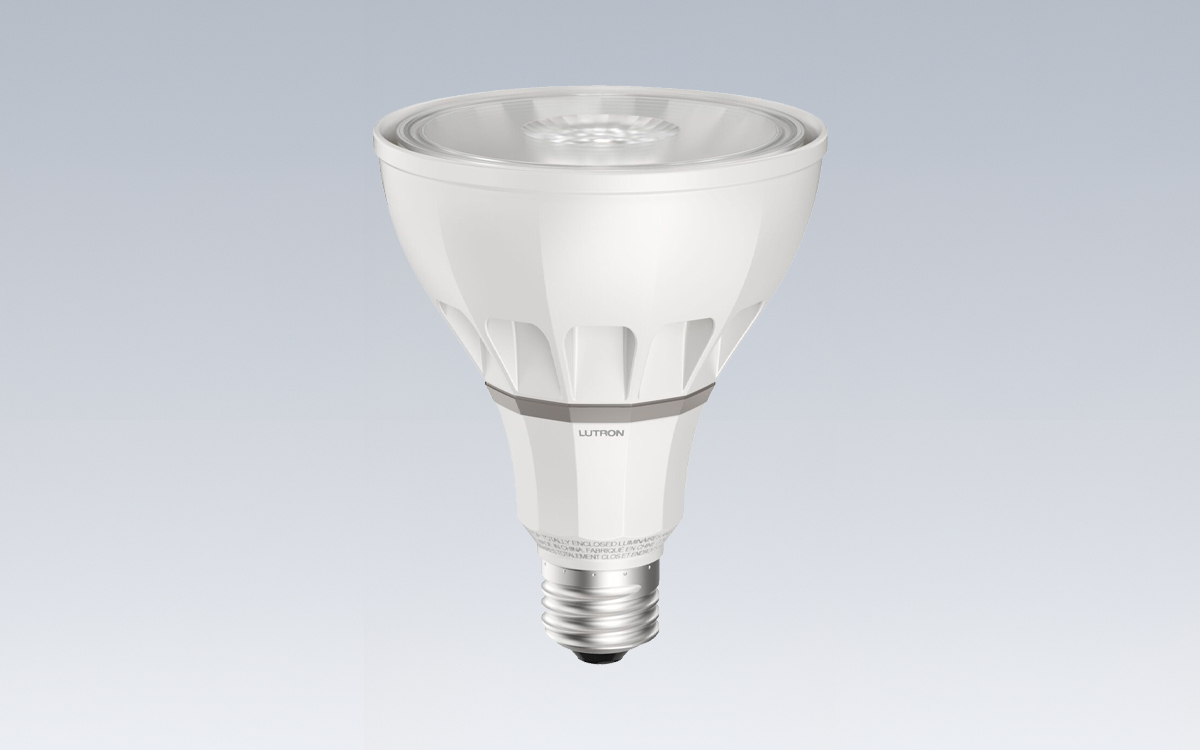 High CRI PAR30 LED Bulb with Screw-In E26 and GU24 Bases for Track and Recessed Fixtures