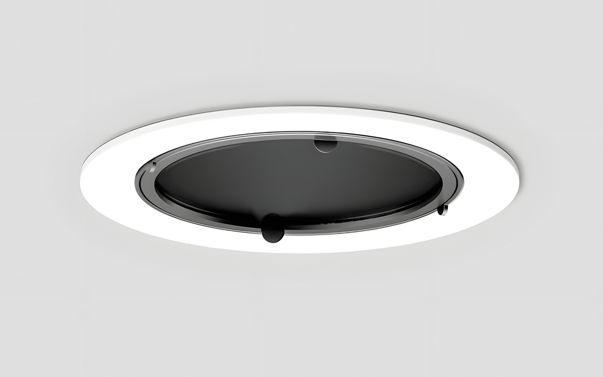 High-CRI Recessed LED Downlight with Infinitely Adjustable Zoom Optics