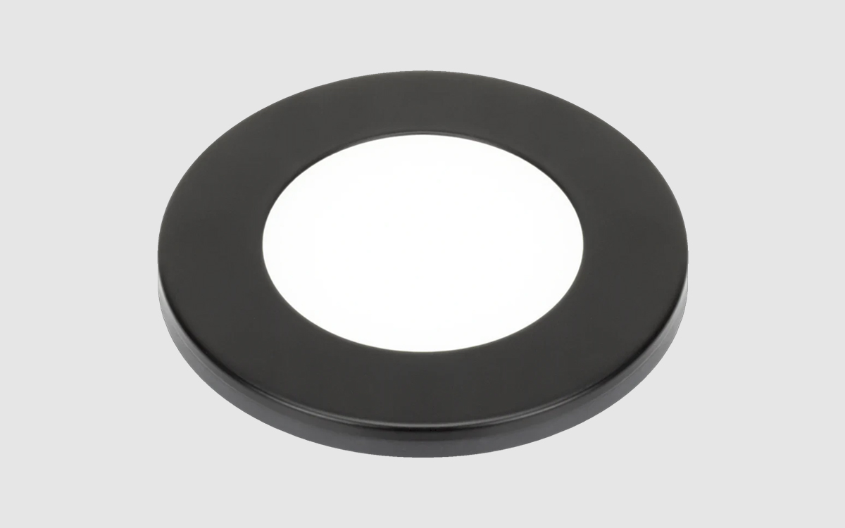 High-CRI Slim LED Puck Light for Accent, Under Cabinet, In-Cabinet, Display Shelf Lighting