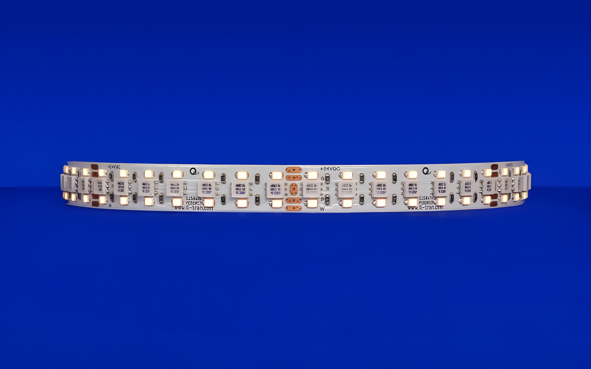 High-Efficacy Color-Changing RGBW LED Strip Lights with Full-Spectrum Color Mixing for Indoor Applications