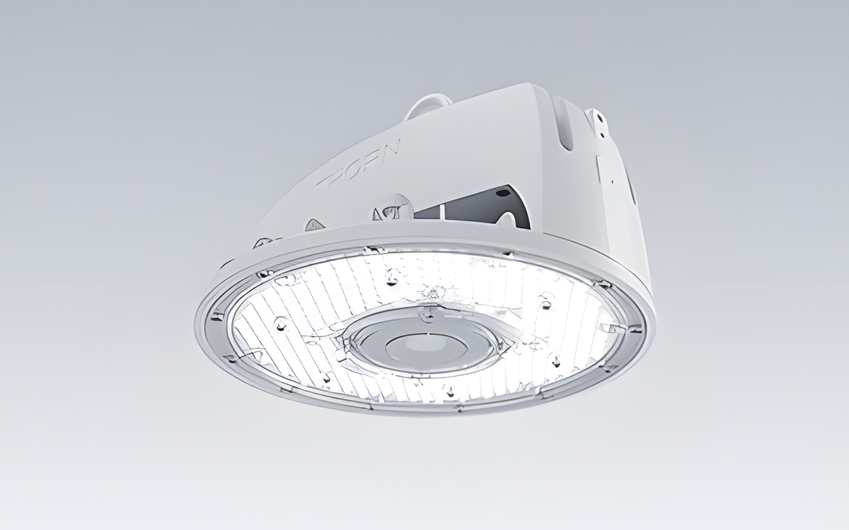 High Efficiency Industrial High Bay LED Light with Motion Sensors and Daylight Harvesting for Smart Energy Management