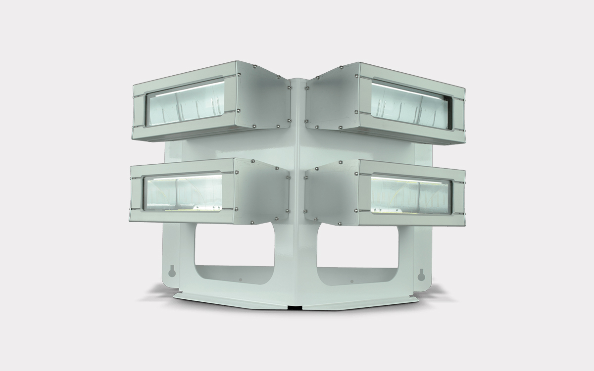 High-Intensity LED Obstruction Light for Day, Twilight, and Night Aviation Hazard Marking