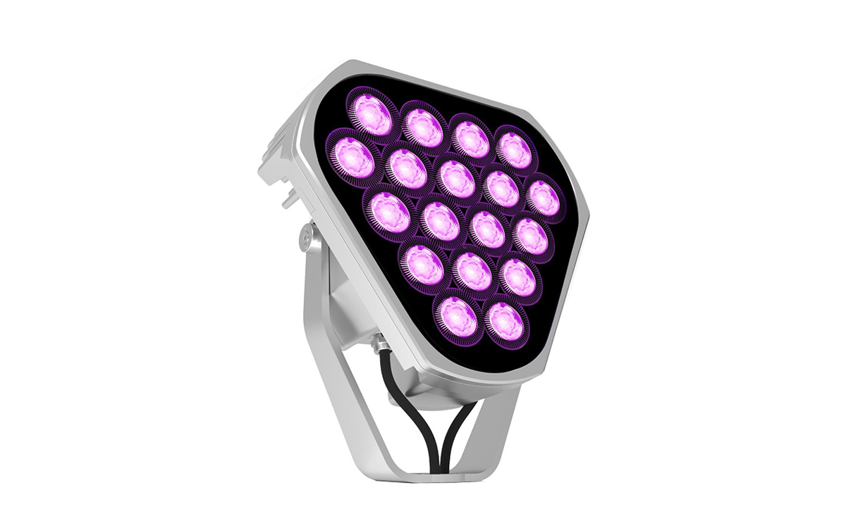 High Output Color Changing Inner Mixing Architectural LED Spot and Flood Light with In-Optic Light Mixing