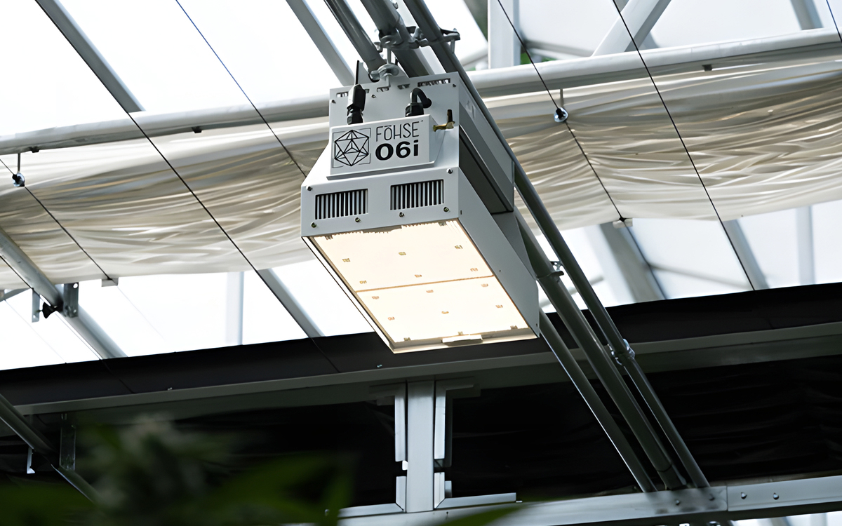 High-Output IP65 LED Greenhouse Grow Light for Cannabis Cultivation