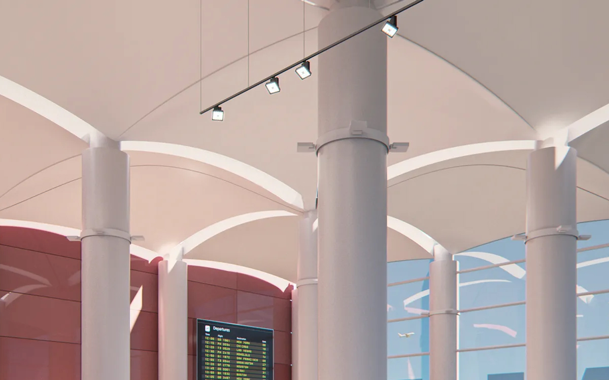High-Output Track-Mounted LED Spotlights for Museum and Exhibition Lighting
