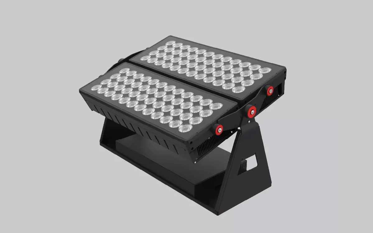 High-Power  LED Floodlight/Spotlight for Outdoor Building Facade, Landscape, and Event Lighting