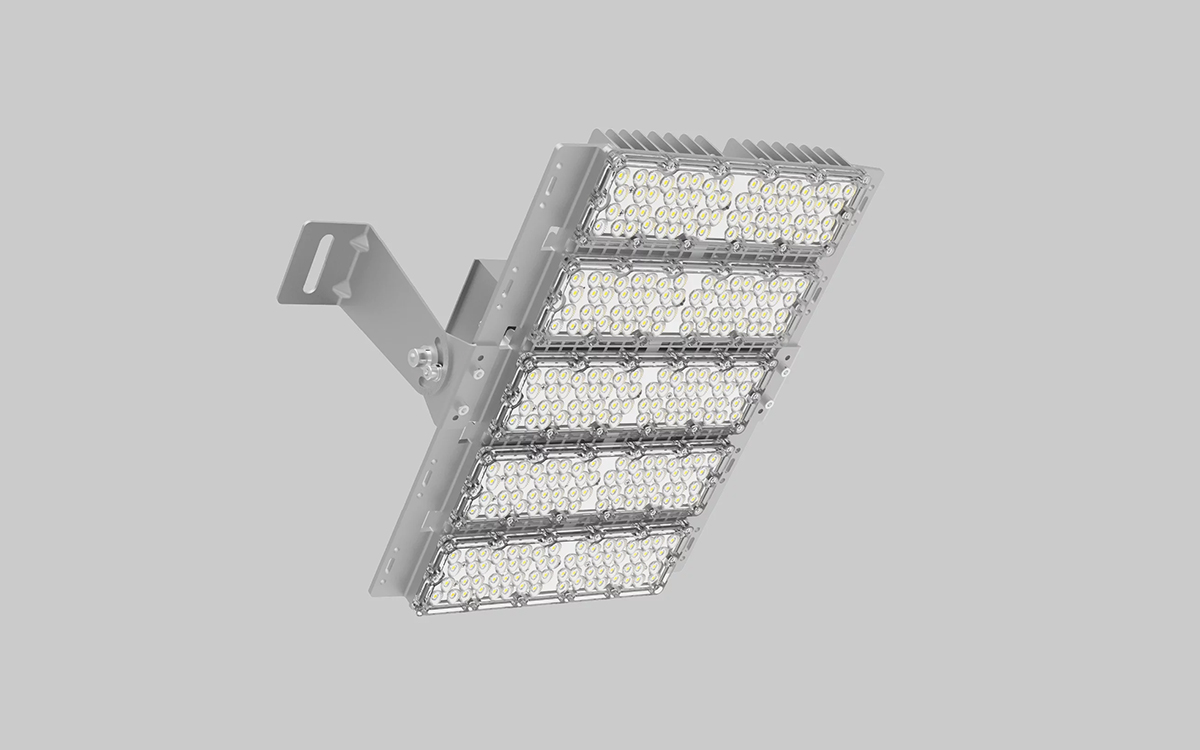 High-Power LED Tunnel Light with High Luminous Efficacy and PLC/485 Intelligent Control Options