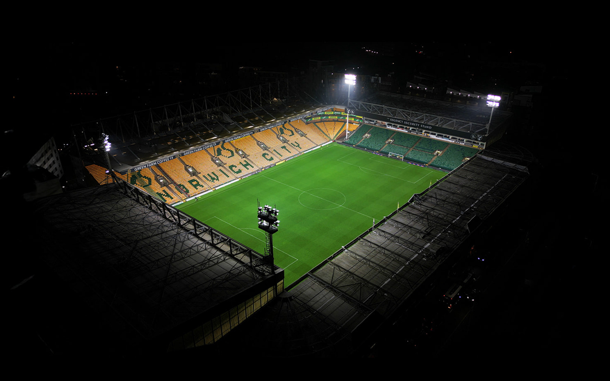 High Power Sports Arena and Stadium LED Flood Light for Flicker-Free HDTV Broadcasting