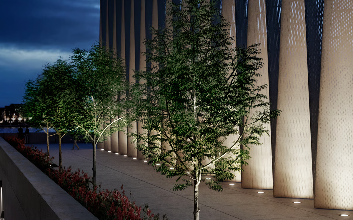 High-Pressure Load In-Ground Floodlight/Spotlight for Pedestrian and Vehicle Areas