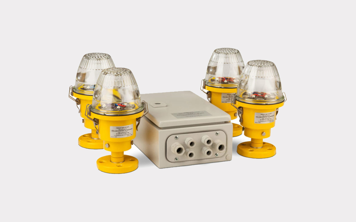 ICAO/EASA Certified Sequenced Flashing Approach Lights for Airports and Heliports