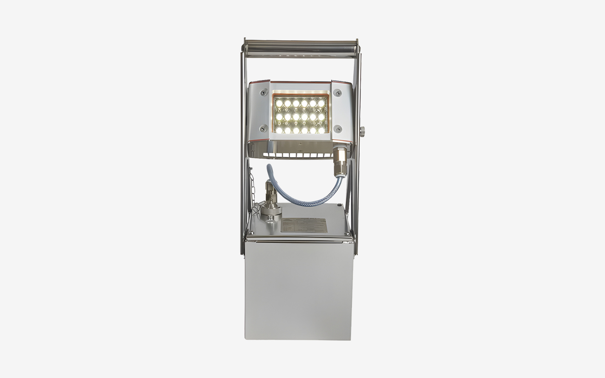 IECEx and UKEX Approved LED Worklight for Explosive Gas and Dust Environments