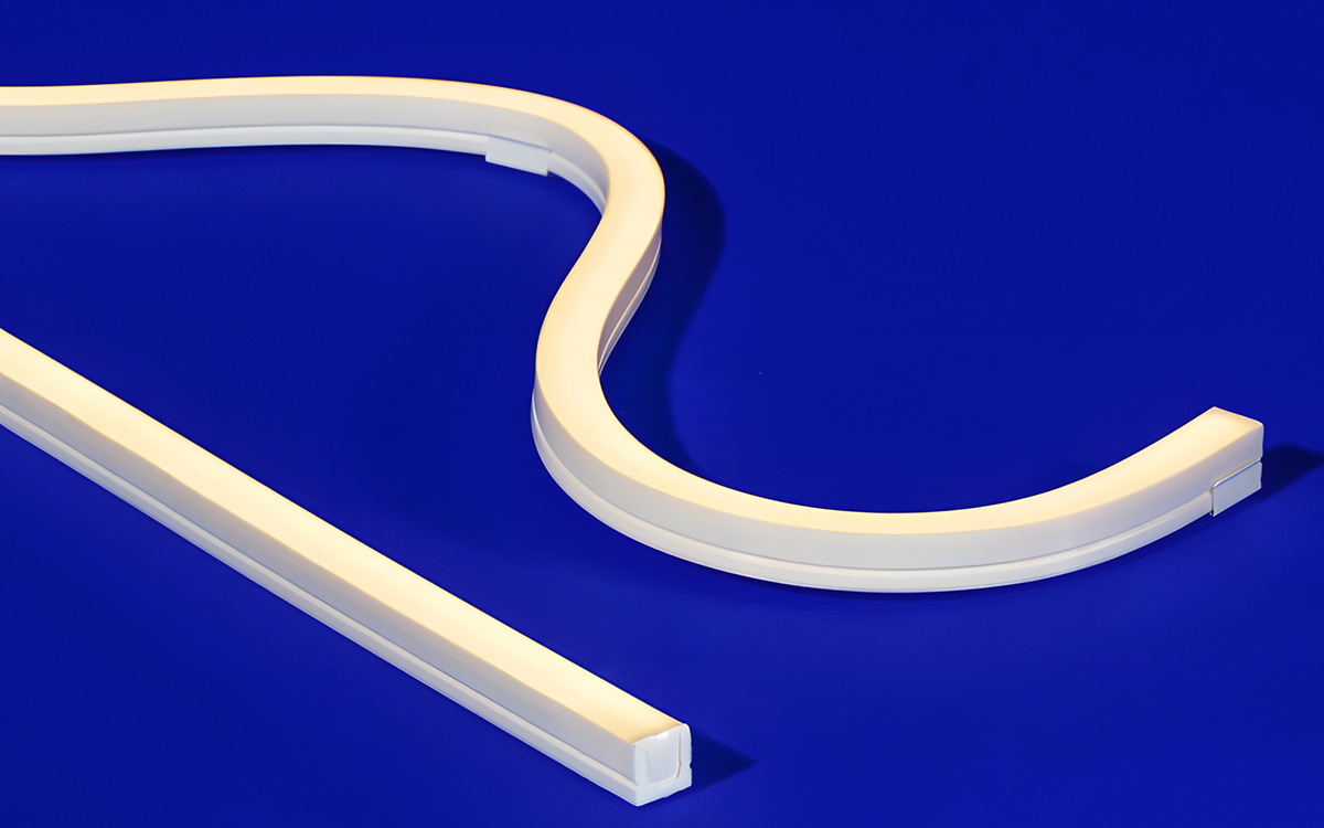Impact-Resistant Flexible Neon LED Strip Light with Side Bend Design and Seamless Continuous Run Options