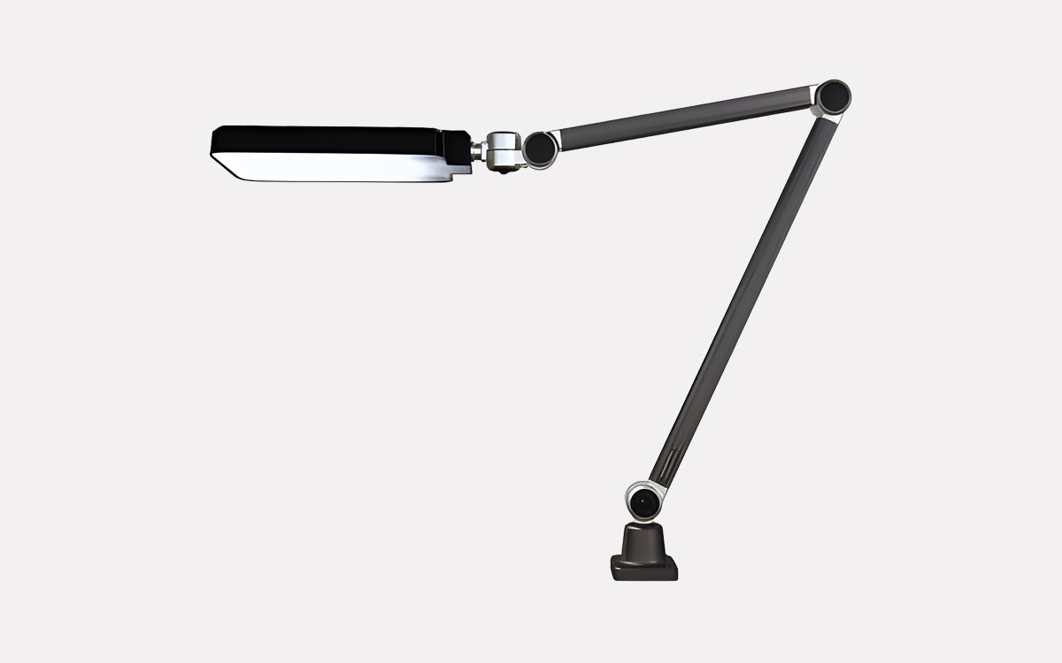 Industrial-Grade Arm-Mounted LED Task Light for Inspection Stations and Technical Workspaces