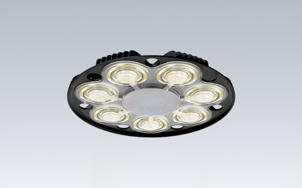 Industrial LED High Bay Light for Large Warehouses, Manufacturing Plants, and Heavy-Duty Production Facilities