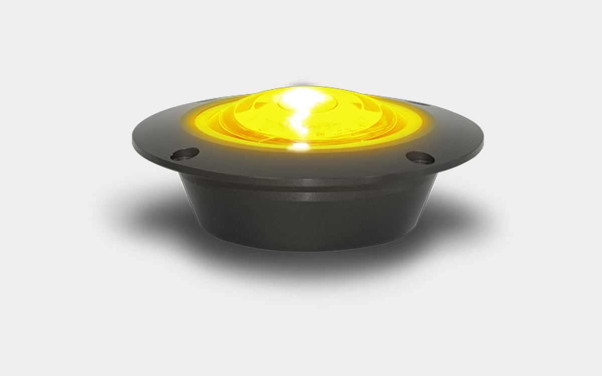 Inset Amber Touchdown and Lift-Off Area Light for Surface and Elevated Heliports