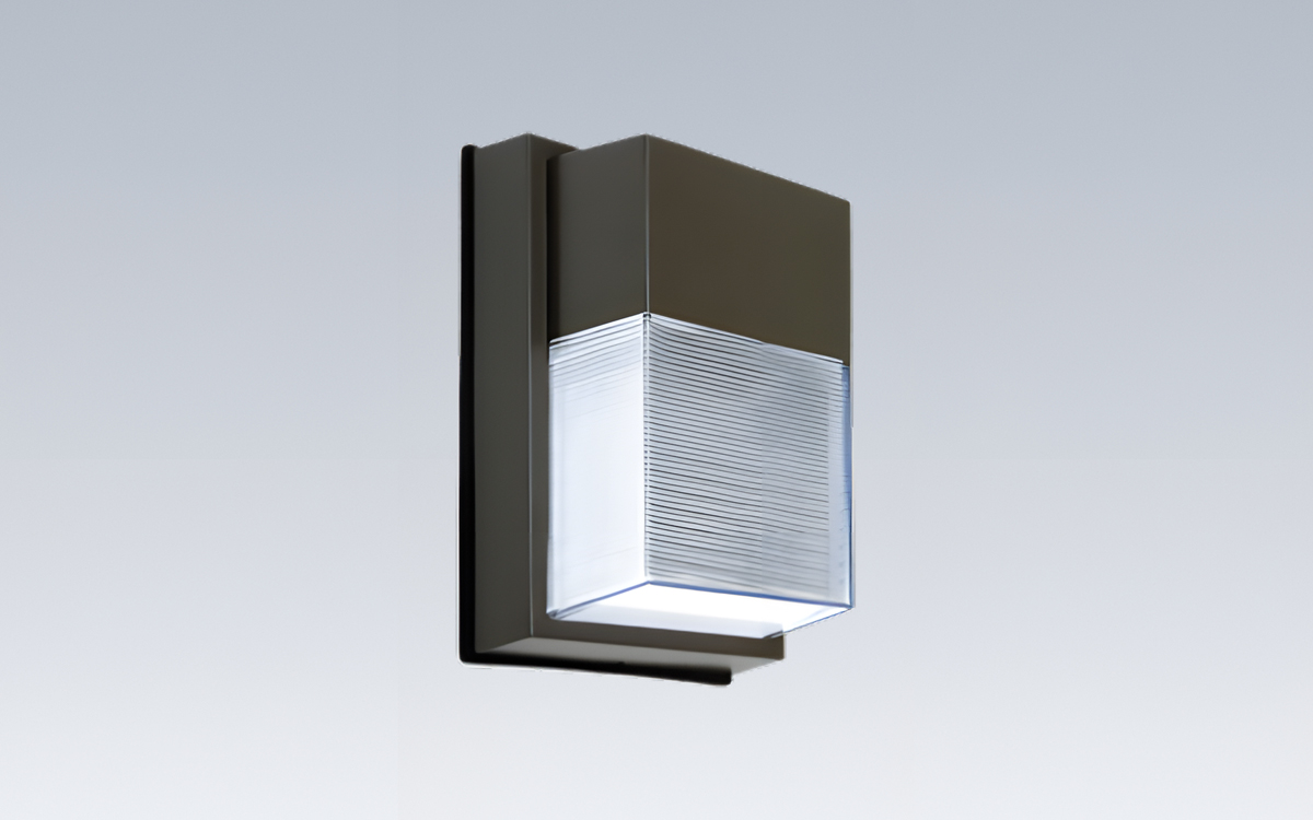 Institutional Wall Pack Light for High Abuse Applications in Public and Educational Buildings