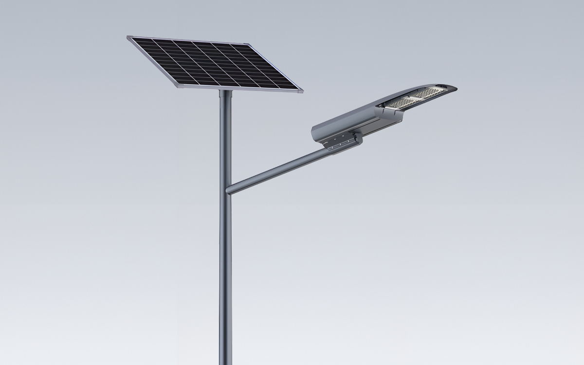 Intelligent All-in-Two Solar Street Light for Roads, Pathways, and Public Infrastructure Projects