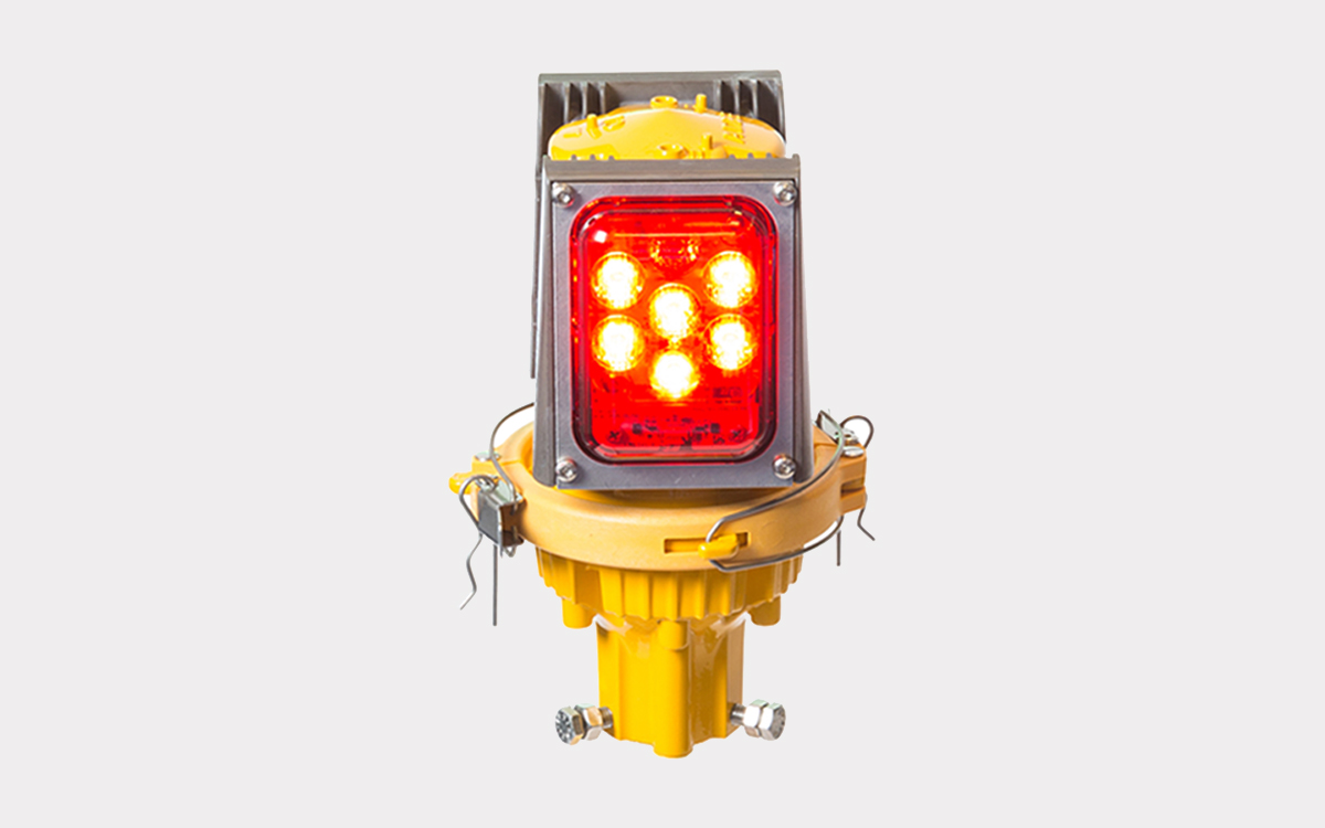 Intelligent LED Stopway Light with Integrated ILCMS Remote Control