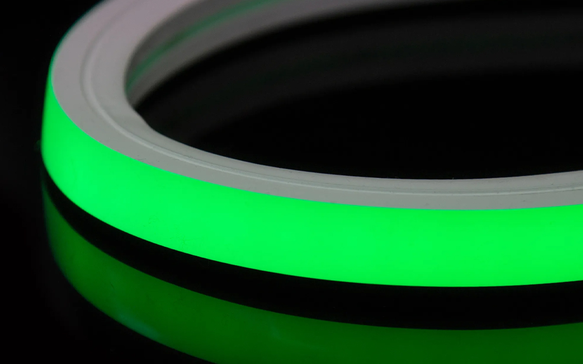 IP65 Waterproof Vertical Bend RGB + 6500K LED Neon Strip Light for for Dynamic Outdoor and Indoor Installations