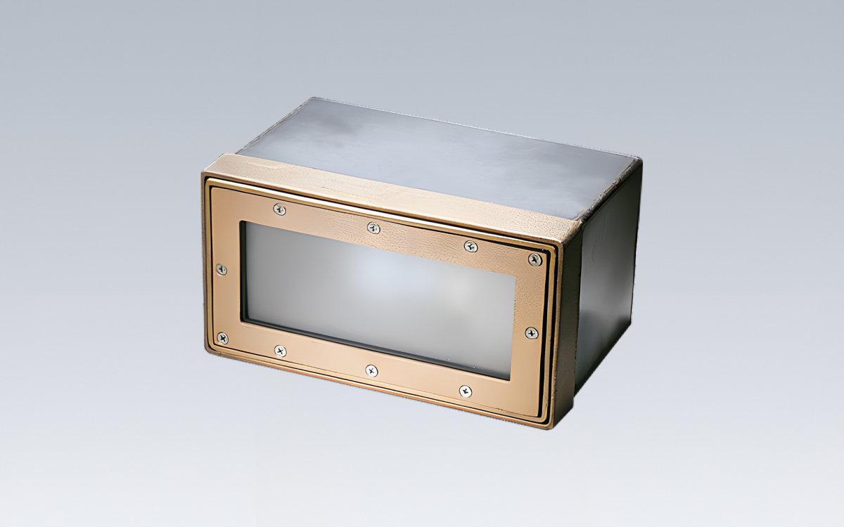 IP68 Outdoor LED Step Light for Concrete, Block, Brick, and Wood Installations