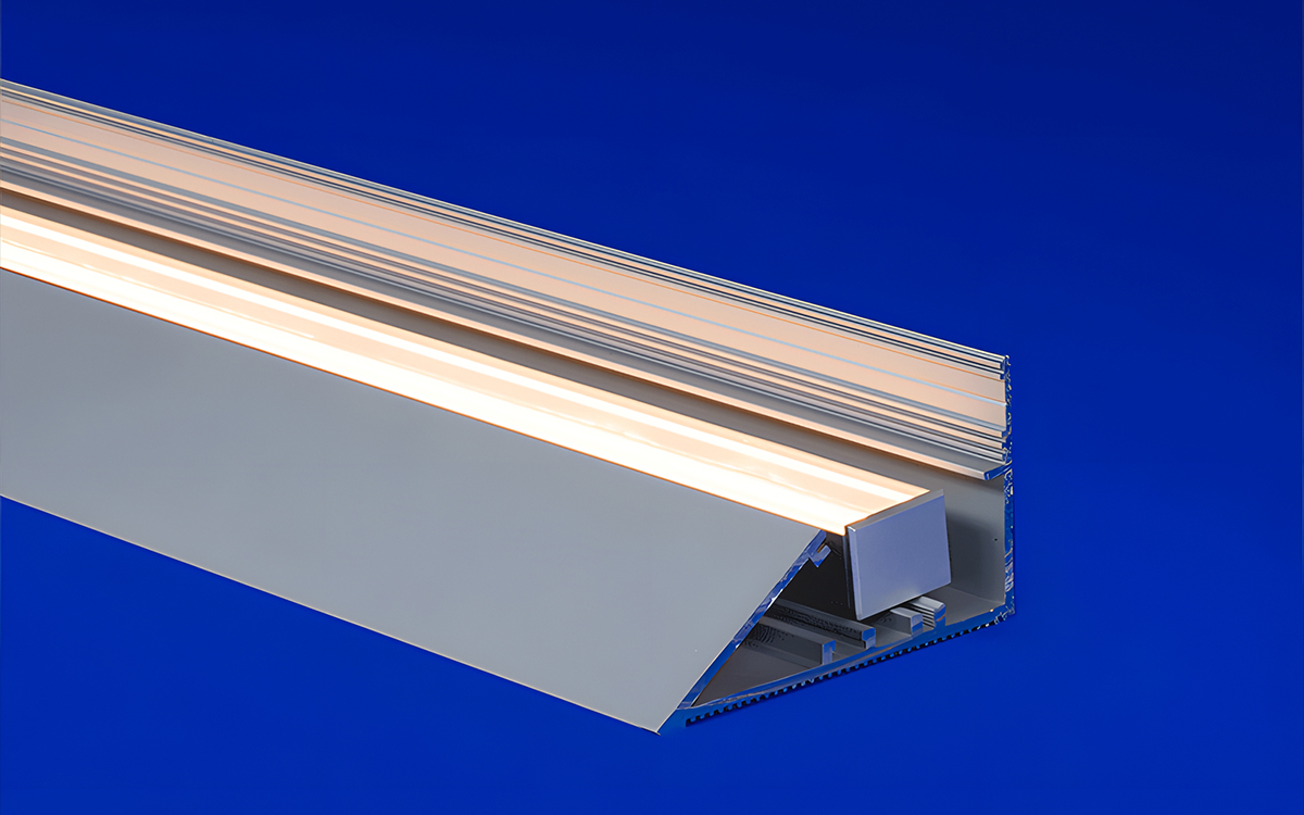 Knife-Edge LED Aluminum Cove Lighting Profiles for Seamless, Glare-Free Architectural Edge Illumination