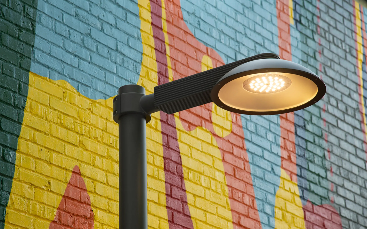 Landscape-Driven LED Area Light with Occupancy Sensor for Smart, Adaptive Illumination