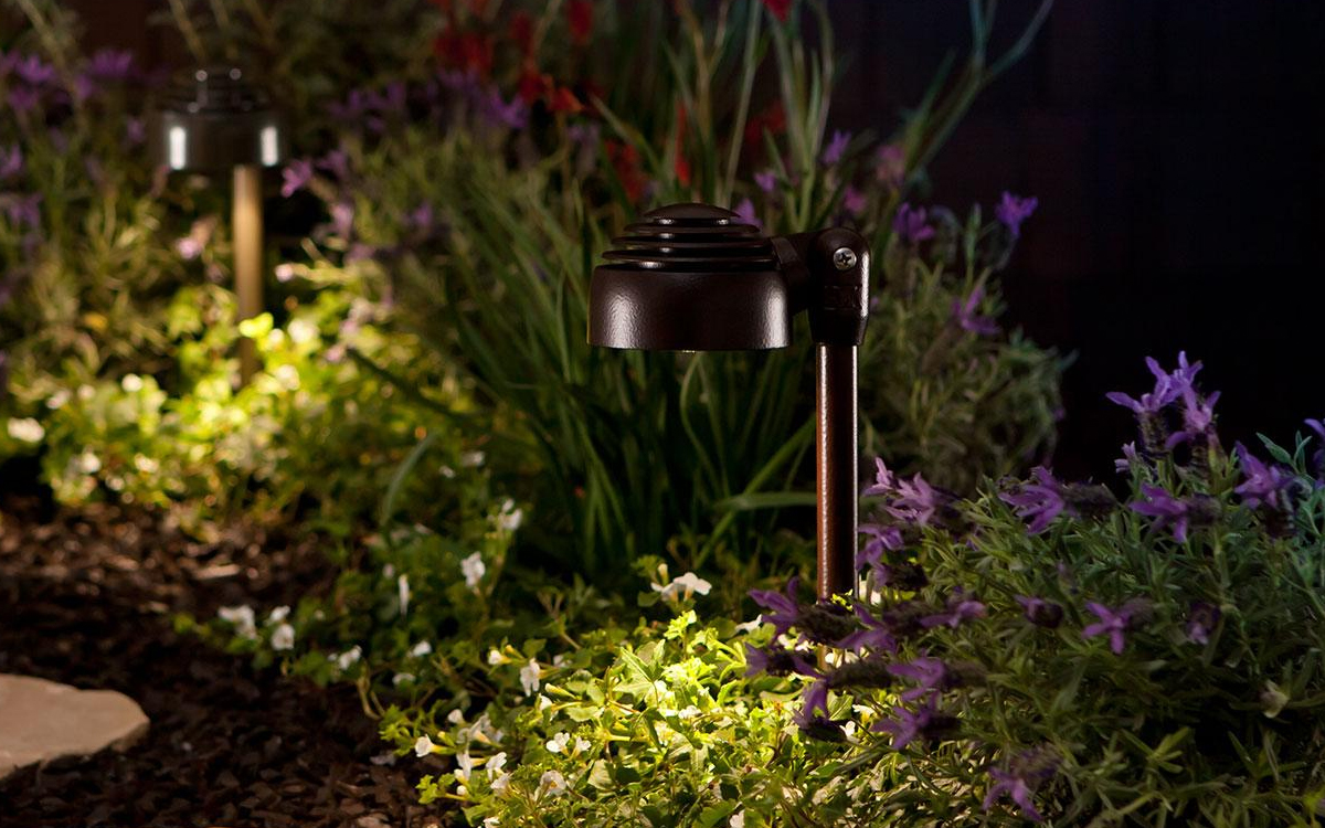 Landscape Path Light with Smart Control and ProAim Adjustability