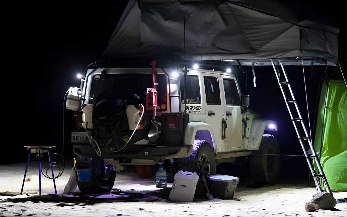 LED Backup Flood Lights with 120-Degree Beam for Trucks, SUVs, and Off-Road Vehicles