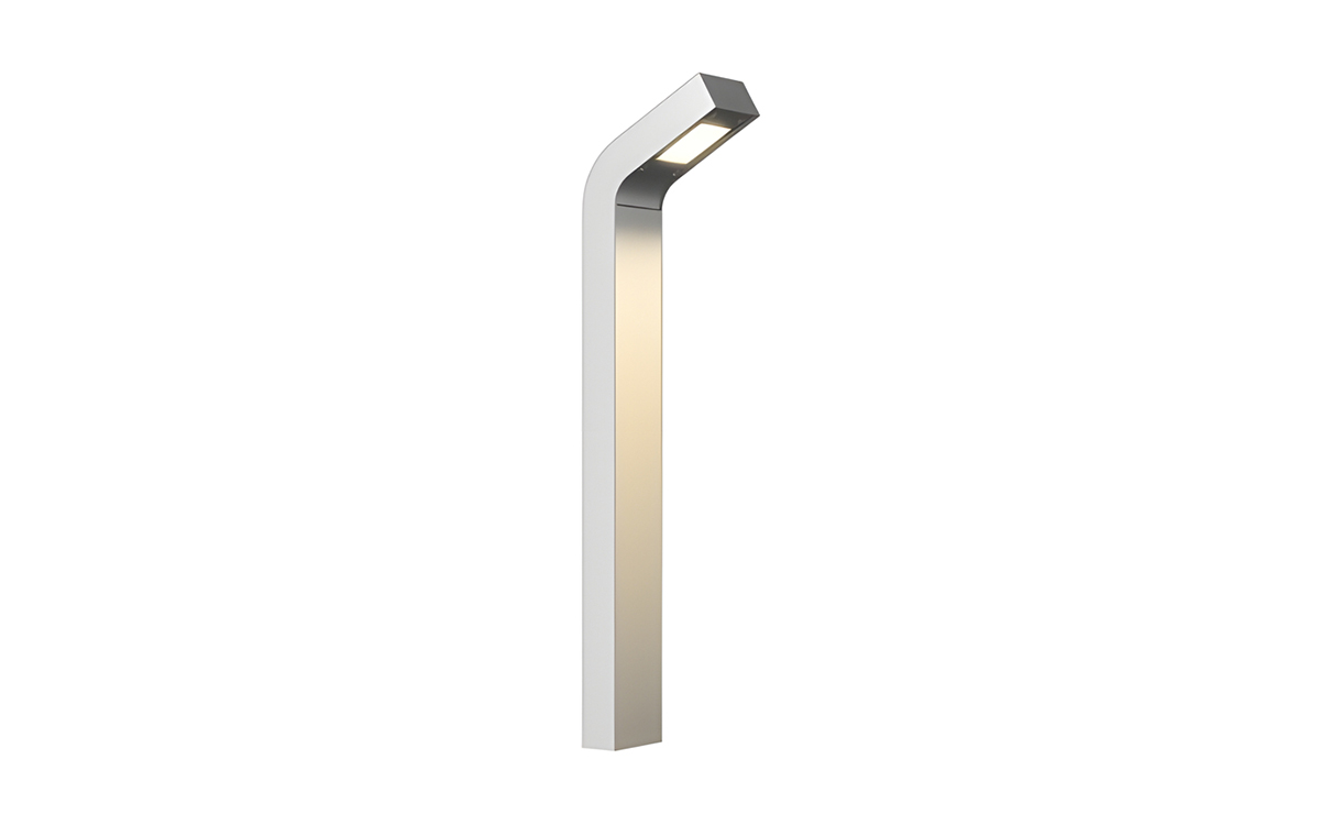 LED Bollard with Zoning and Dimming Capabilities for Driveways, Walkways, and Commercial Pathways