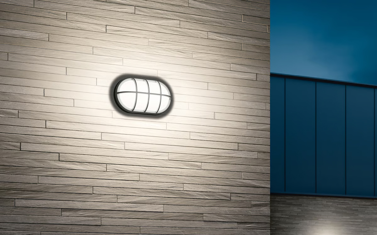 LED Bulkhead Ceiling and Wall Luminaire for Industrial, Commercial, and Public Facilities