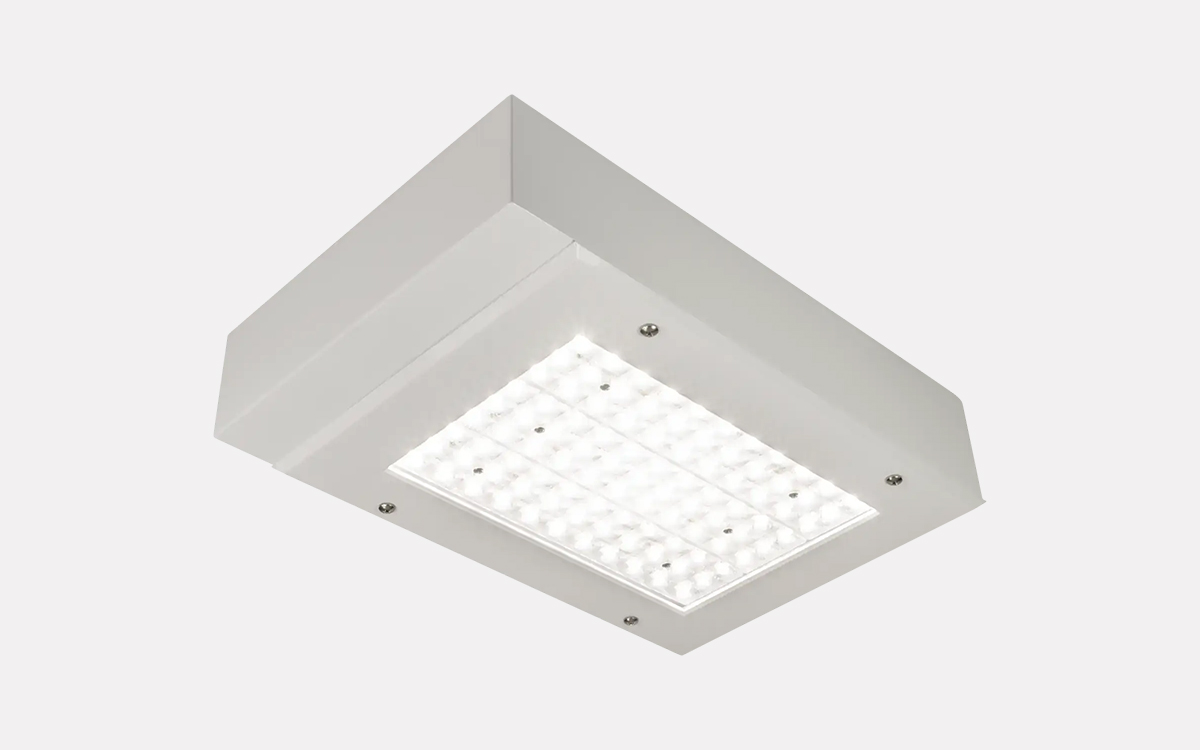 LED Canopy Fixture for Recessed or Surface Mount Applications
