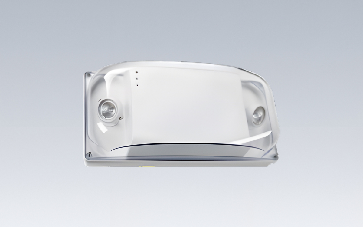LED Emergency Light with High Capacity Sealed Battery and Remote Exit Ready Feature