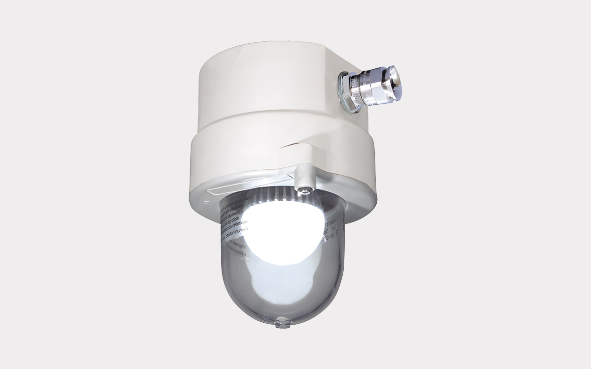 LED Explosion-Protected Non-Metallic Emergency Signal and Escape Light Fixtures for Hazardous Zones