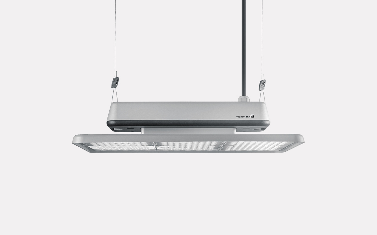 LED Highbay with Low Glare and Uniform Light for Large Workspaces