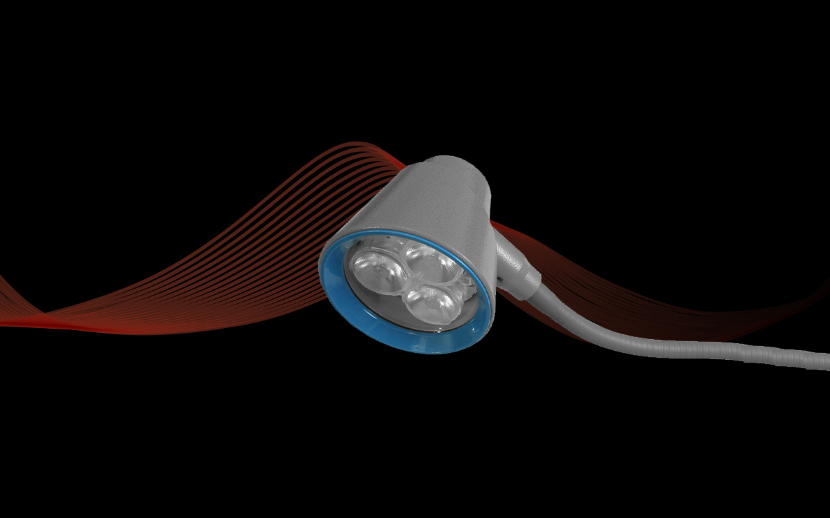 LED Industrial Work Light for Mechanical Workbenches, Machine Tools, and CNC Desks